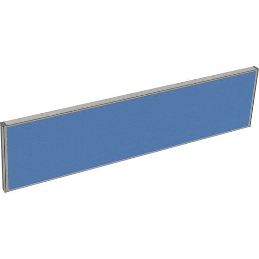Tischtrennwand System 41 160 x 40 cm (B x H) 4,1cm Schallabsorberklasse: C Lucia Stoff blau