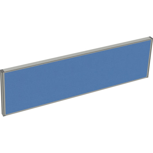 Tischtrennwand System 41 140 x 40 cm (B x H) 4,1cm Schallabsorberklasse: B Lucia Stoff blau