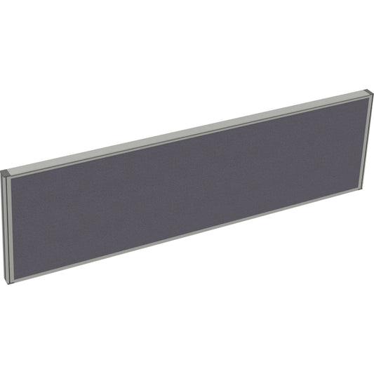 Tischtrennwand System 41 140 x 40 cm (B x H) 4,1cm Schallabsorberklasse: B Lucia Stoff dunkelgrau