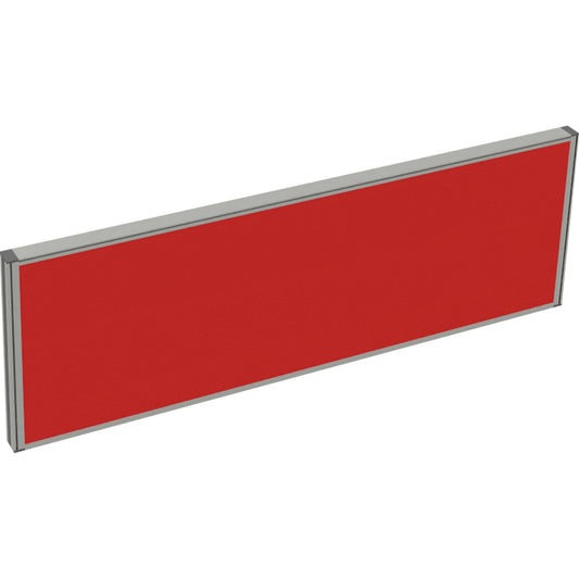Tischtrennwand System 41 120 x 40 cm (B x H) 4,1cm Schallabsorberklasse: B Lucia Stoff rot