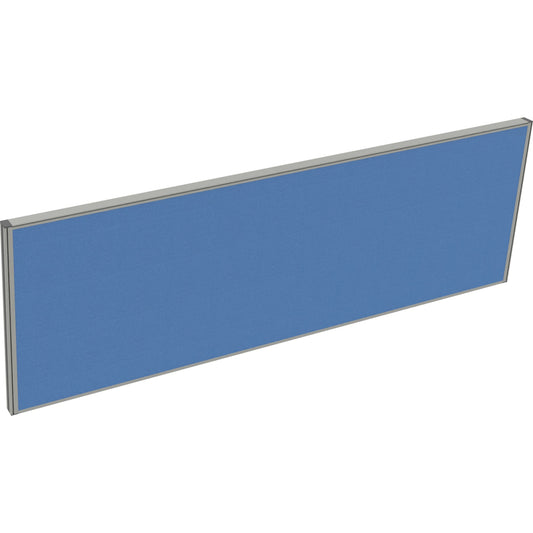 Tischtrennwand System 41 180 x 60 cm (B x H) 4,1cm Schallabsorberklasse: C Lucia Stoff blau