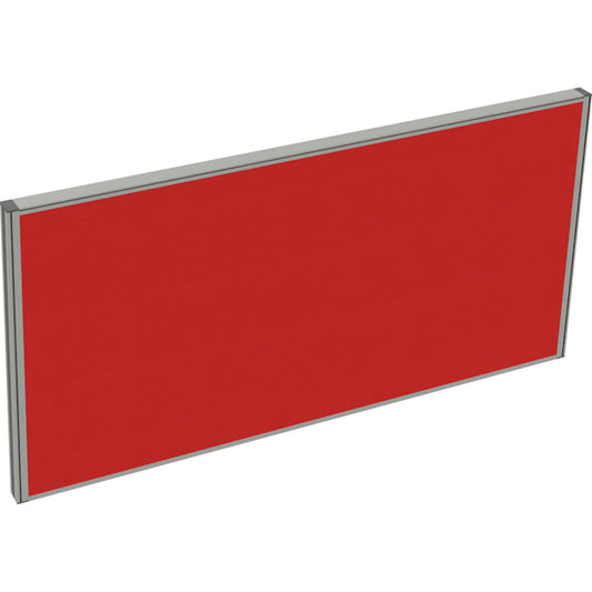 Tischtrennwand System 41 120 x 60 cm (B x H) 4,1cm Schallabsorberklasse: B Lucia Stoff rot
