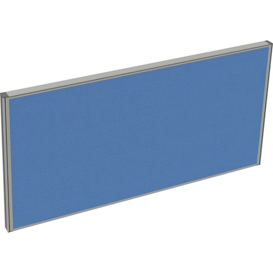 Tischtrennwand System 41 120 x 60 cm (B x H) 4,1cm Schallabsorberklasse: C Lucia Stoff blau