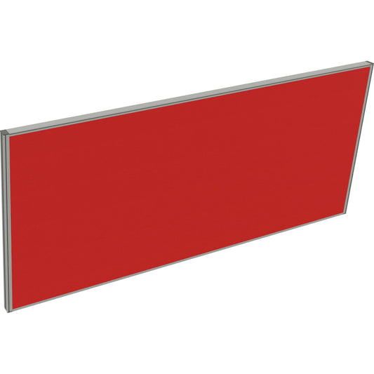 Tischtrennwand System 41 180 x 80 cm (B x H) 4,1cm Schallabsorberklasse: B Lucia Stoff rot