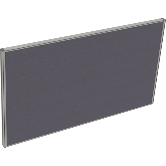 Tischtrennwand System 41 140 x 80 cm (B x H) 4,1cm Schallabsorberklasse: C Lucia Stoff dunkelgrau