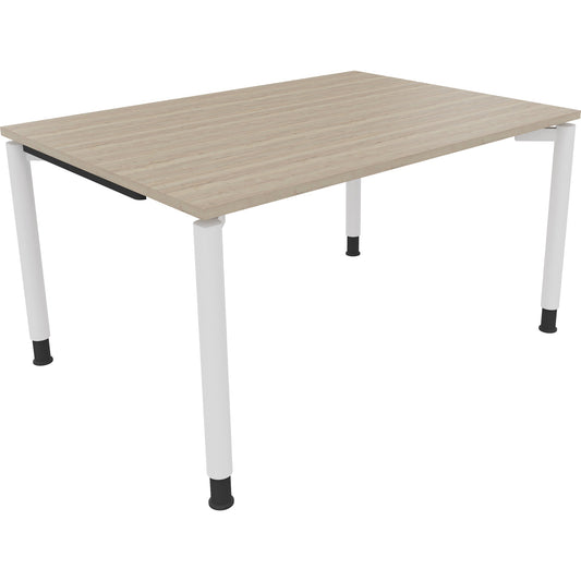 Schreibtisch all in one Maße: 1.400 x 680-820 x 1.000 mm (B x H x T) Holz eiche natur