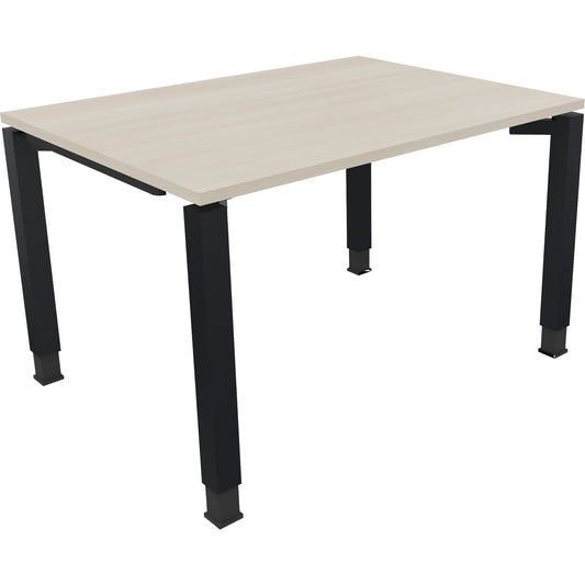 Schreibtisch all in one Maße: 1.200 x 680-820 x 900 mm (B x H x T) Holz akazie hell