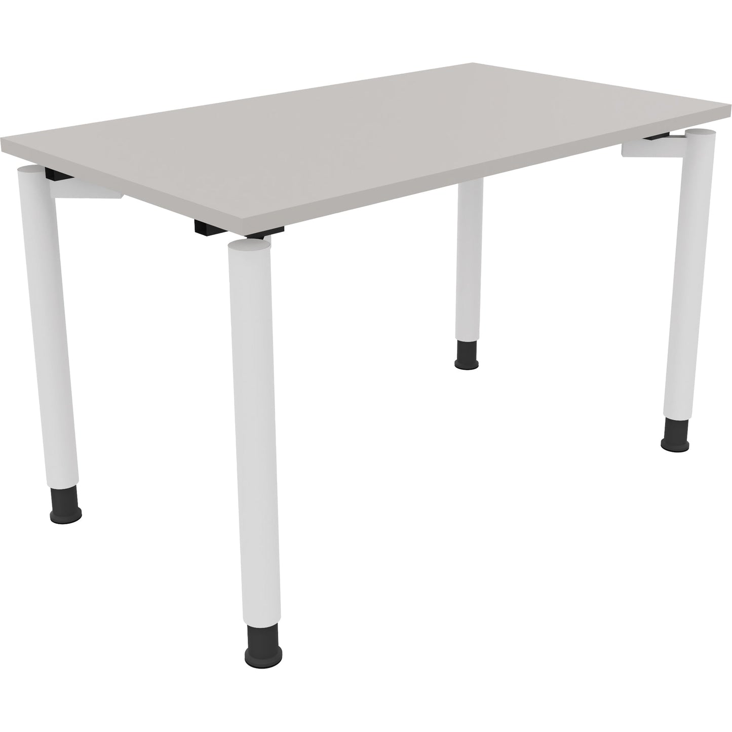 Schreibtisch all in one Maße: 1.200 x 680-820 x 700 mm (B x H x T) Holz lichtgrau
