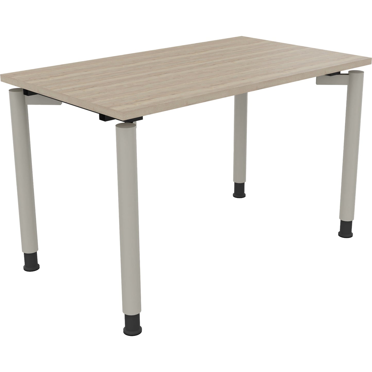 Schreibtisch all in one Maße: 1.200 x 680-820 x 700 mm (B x H x T) Holz eiche natur