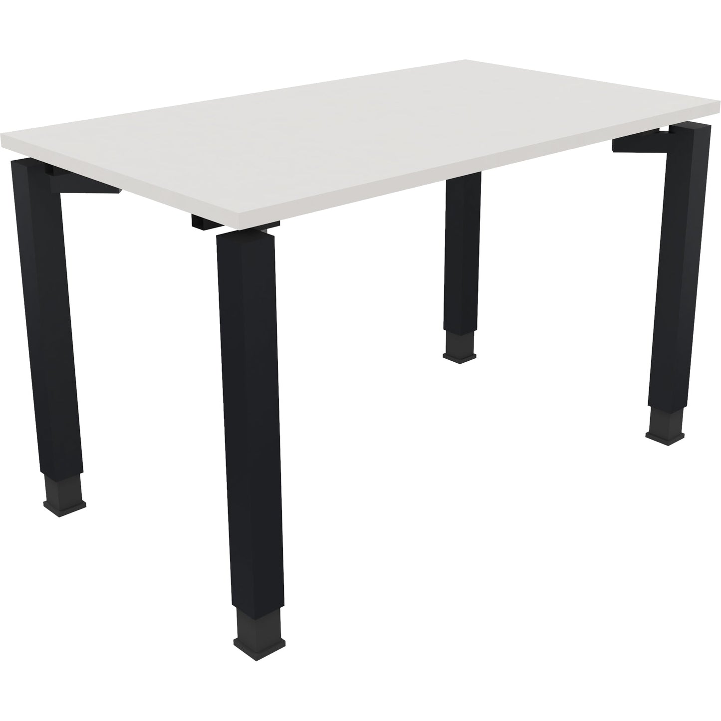 Schreibtisch all in one Maße: 1.200 x 680-820 x 700 mm (B x H x T) Holz diamant weiß
