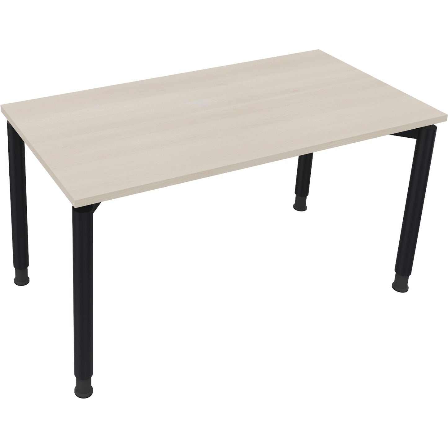 Schreibtisch all in one Maße: 1.400 x 680-820 x 700 mm (B x H x T) Holz akazie hell