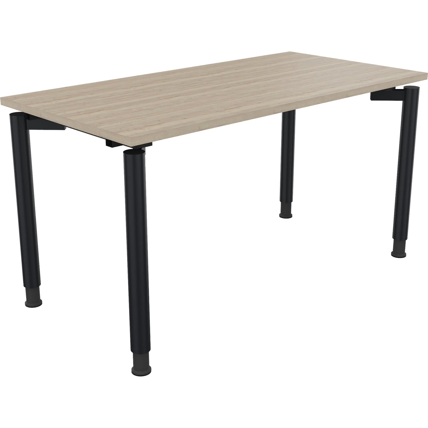 Schreibtisch all in one Maße: 1.400 x 680-820 x 700 mm (B x H x T) Holz eiche natur