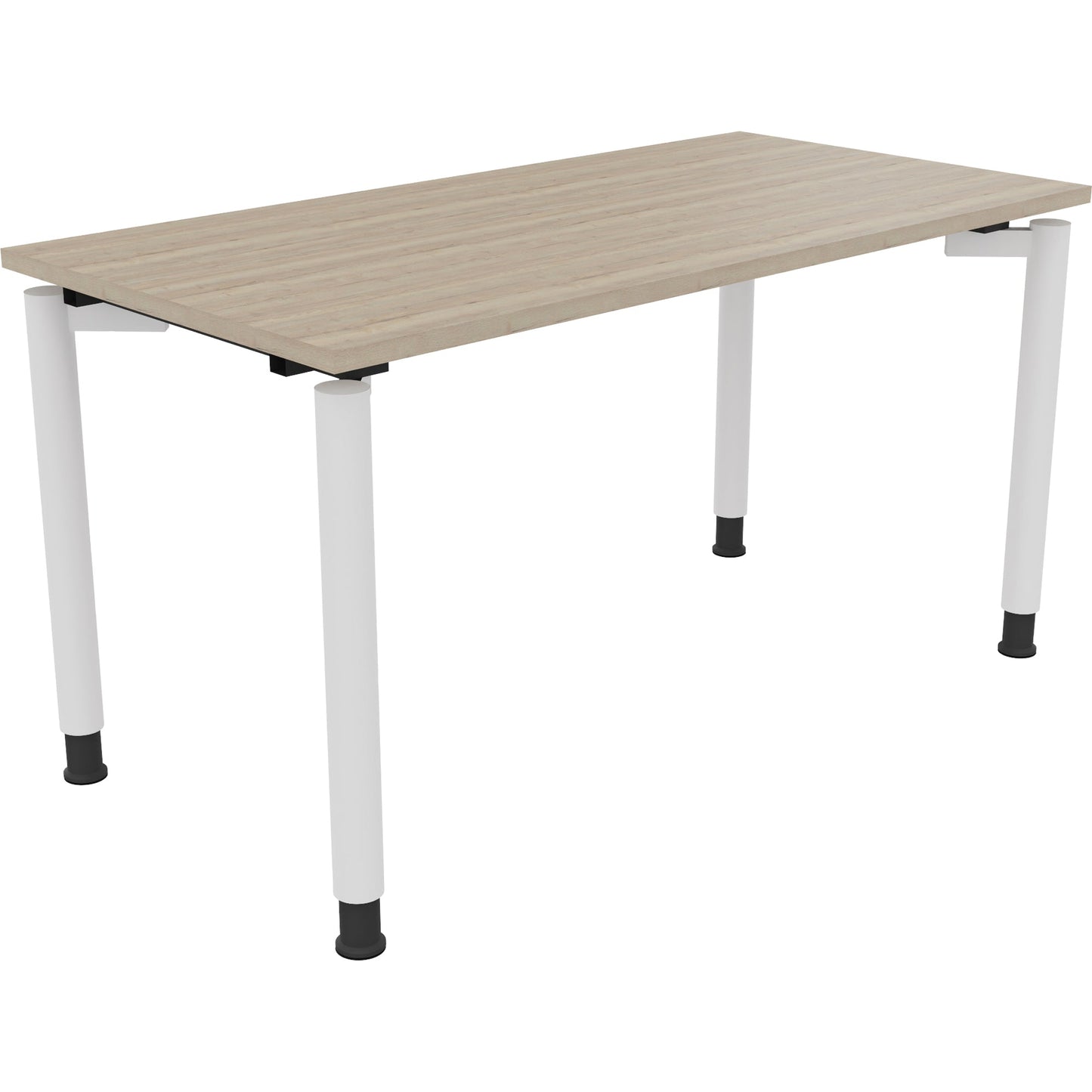 Schreibtisch all in one Maße: 1.400 x 680-820 x 700 mm (B x H x T) Holz eiche natur