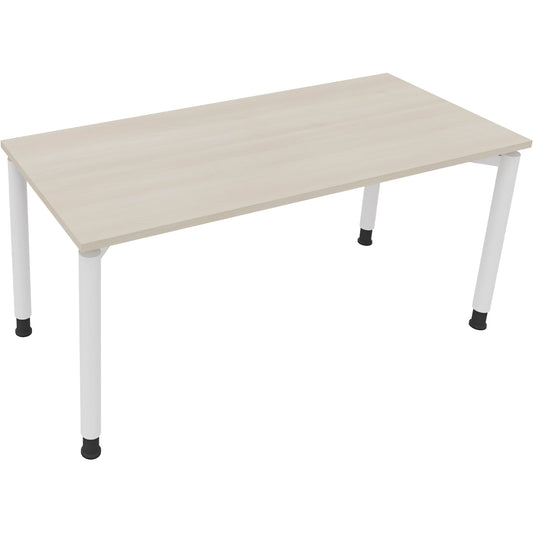Schreibtisch all in one Maße: 1.600 x 680-820 x 700 mm (B x H x T) Holz akazie hell