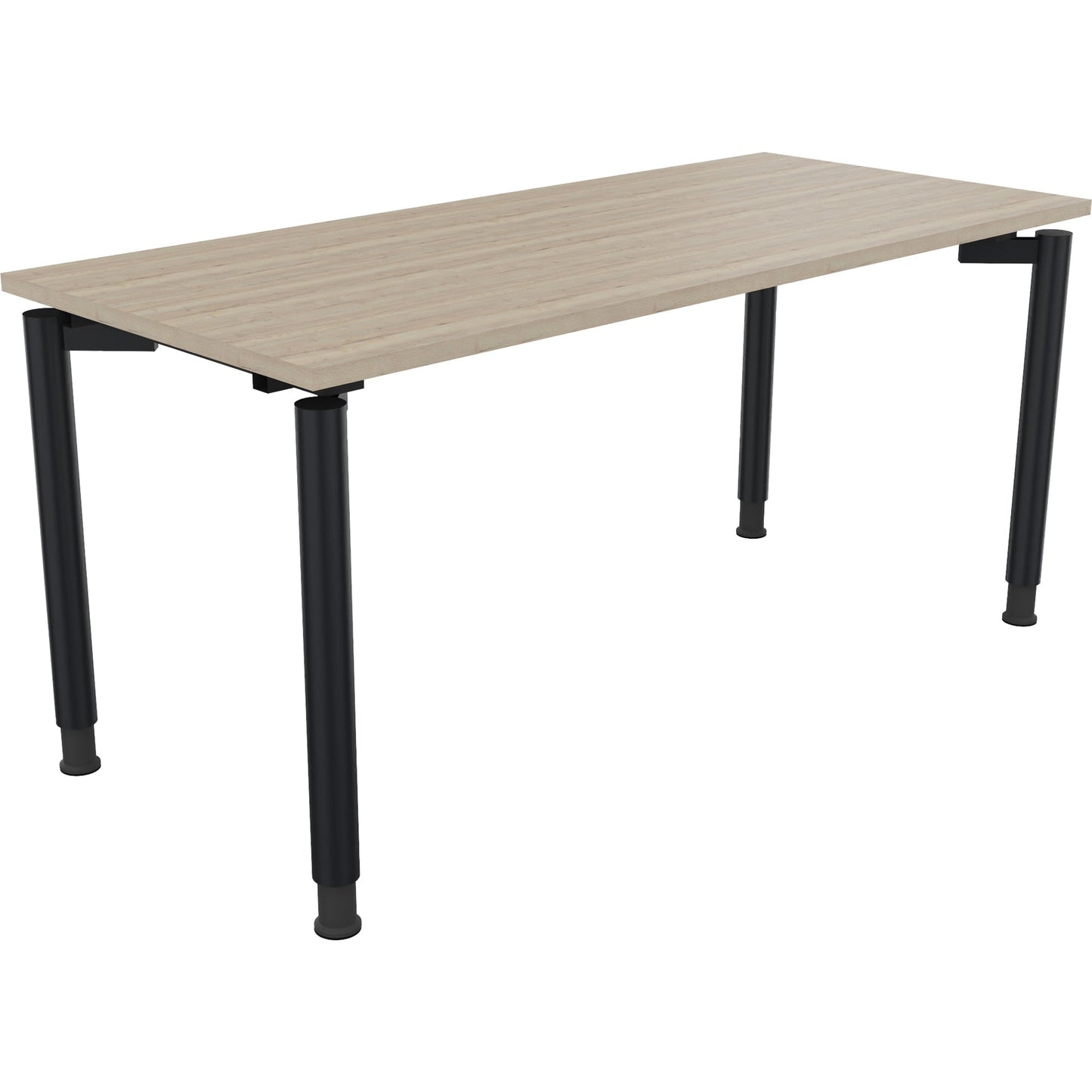 Schreibtisch all in one Maße: 1.600 x 680-820 x 700 mm (B x H x T) Holz eiche natur