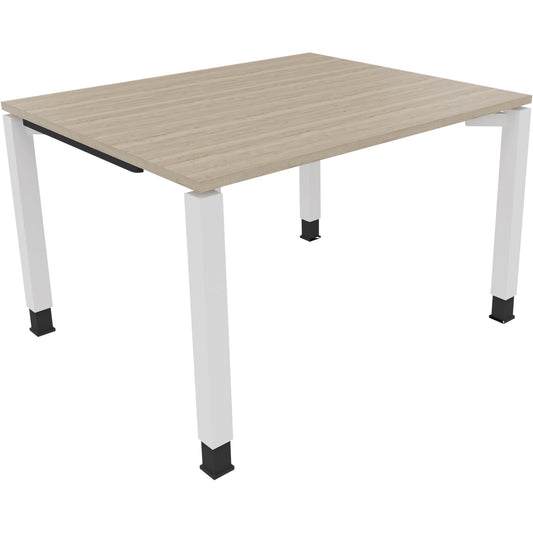 Schreibtisch all in one Maße: 1.200 x 680-820 x 1.000 mm (B x H x T) Holz eiche natur