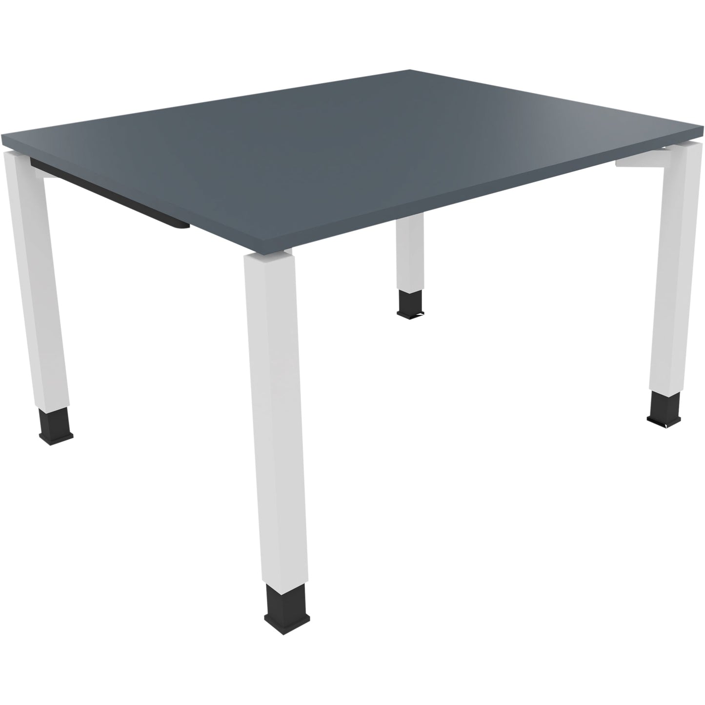 Schreibtisch all in one Maße: 1.200 x 680-820 x 1.000 mm (B x H x T) Holz lavagrau