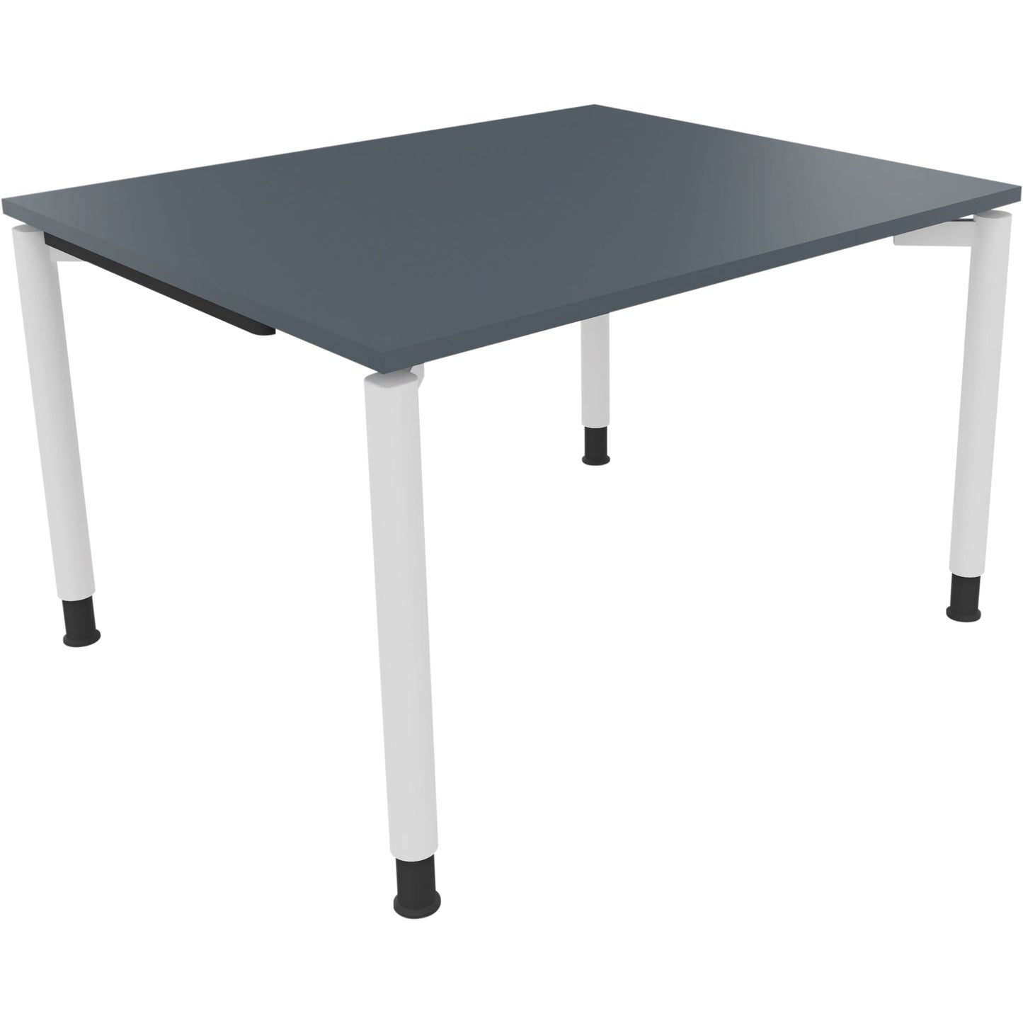 Schreibtisch all in one Maße: 1.200 x 680-820 x 1.000 mm (B x H x T) Holz lavagrau