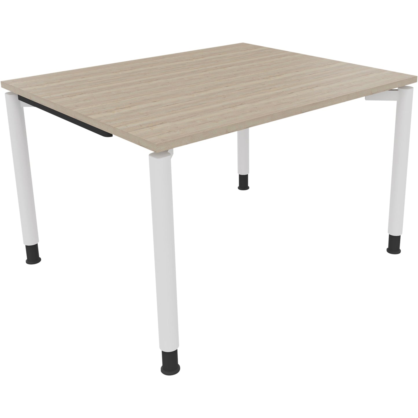 Schreibtisch all in one Maße: 1.200 x 680-820 x 1.000 mm (B x H x T) Holz eiche natur