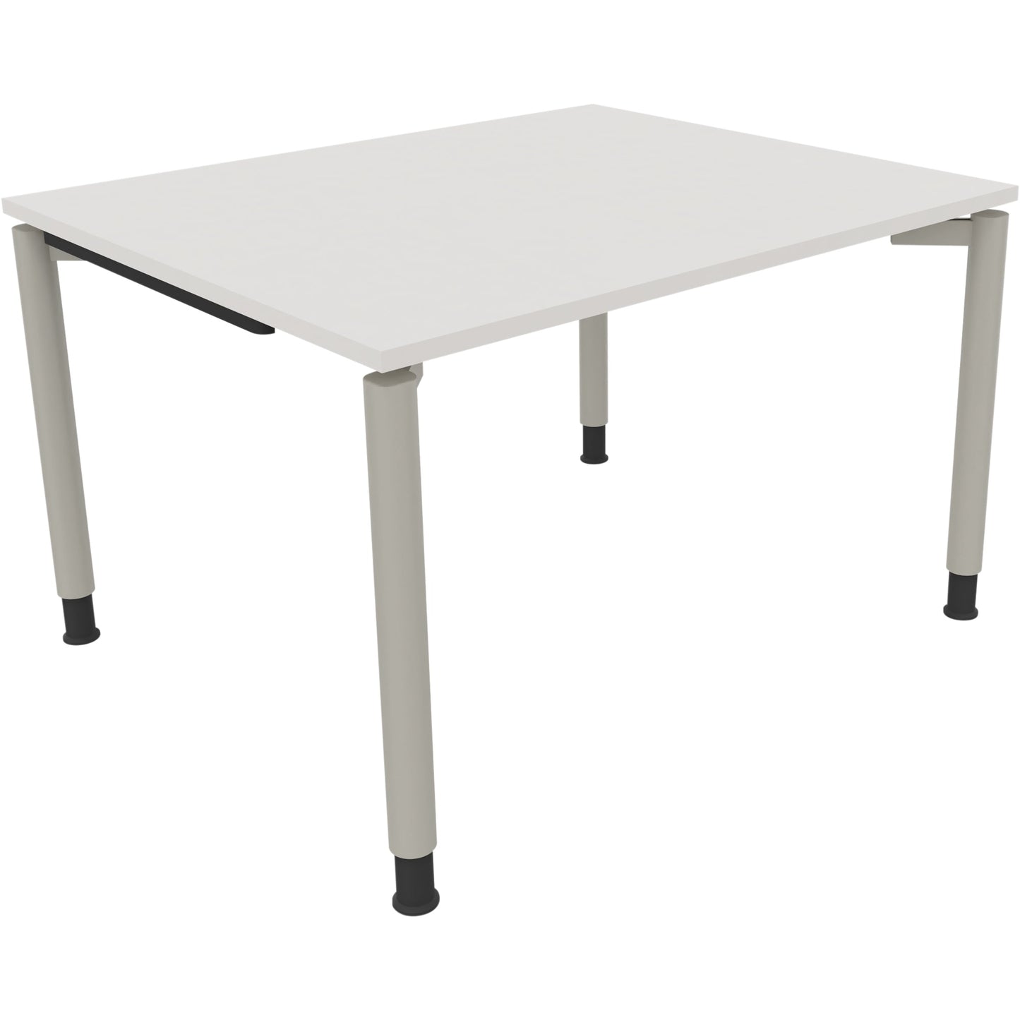 Schreibtisch all in one Maße: 1.200 x 680-820 x 1.000 mm (B x H x T) Holz diamantweiß