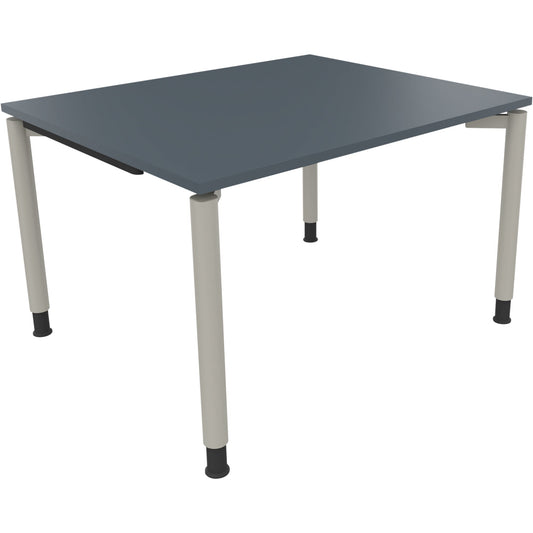 Schreibtisch all in one Maße: 1.200 x 680-820 x 1.000 mm (B x H x T) Holz lavagrau