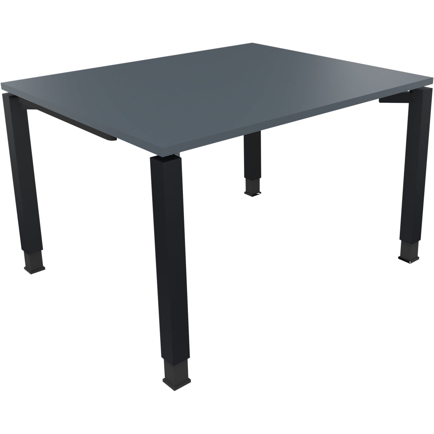 Schreibtisch all in one Maße: 1.200 x 680-820 x 1.000 mm (B x H x T) Holz lavagrau