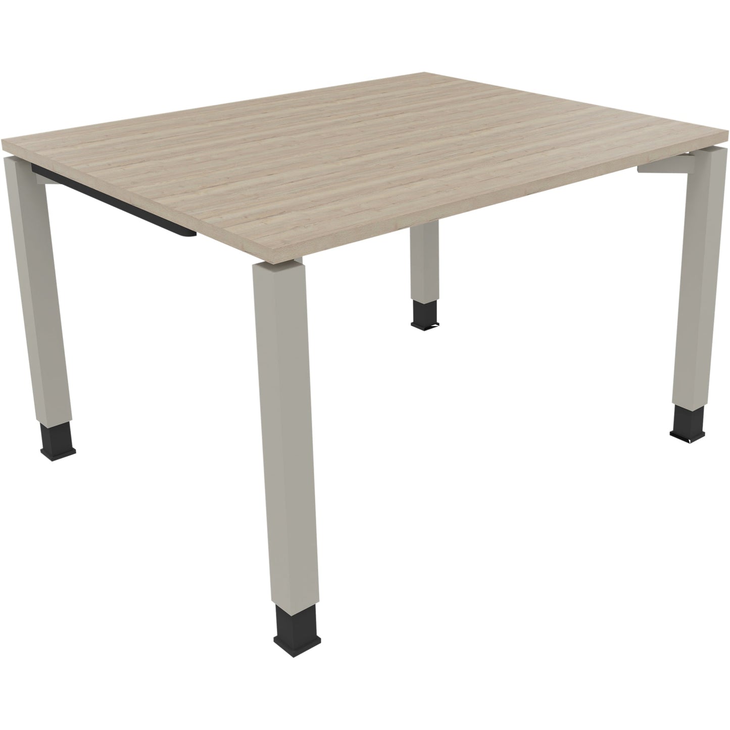 Schreibtisch all in one Maße: 1.200 x 680-820 x 1.000 mm (B x H x T) Holz eiche natur