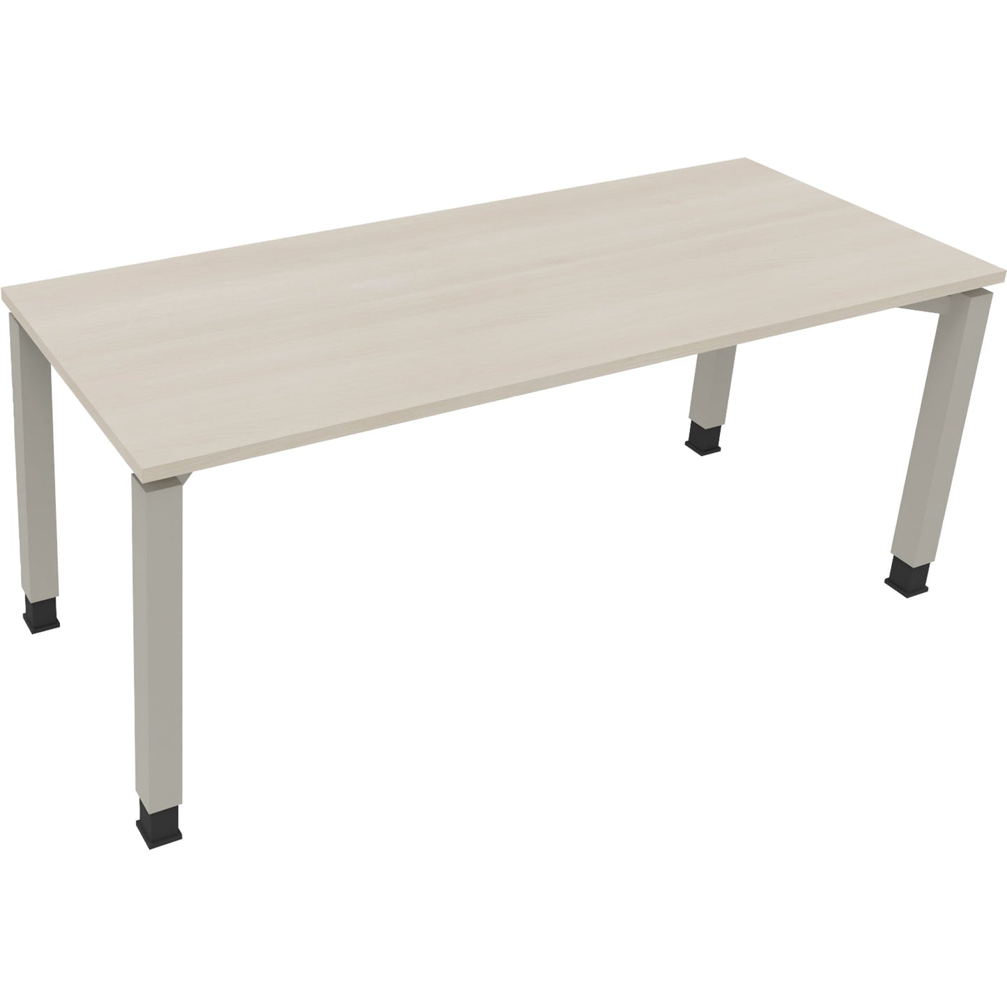 Schreibtisch all in one Maße: 1.800 x 680-820 x 700 mm (B x H x T) Holz akazie hell