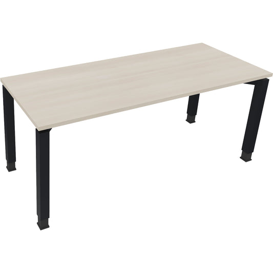Schreibtisch all in one Maße: 1.800 x 680-820 x 700 mm (B x H x T) Holz akazie hell