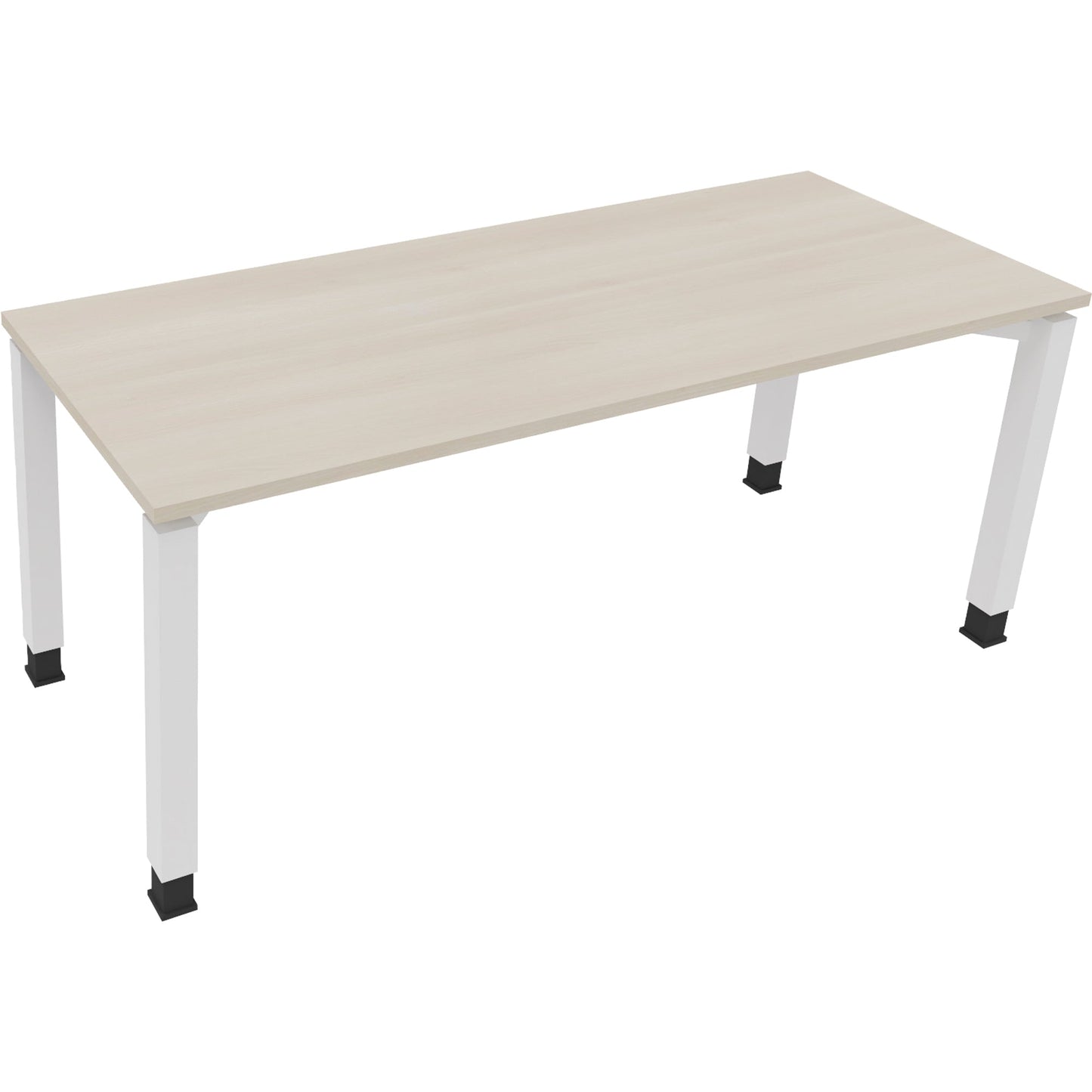 Schreibtisch all in one Maße: 1.800 x 680-820 x 700 mm (B x H x T) Holz akazie hell