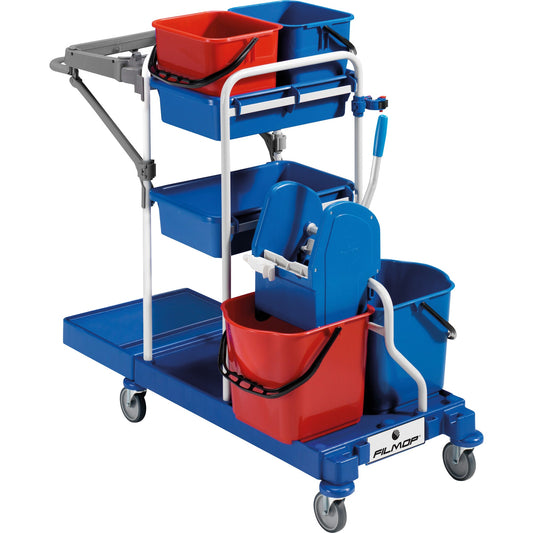 FILMOP Reinigungswagen Morgan blau