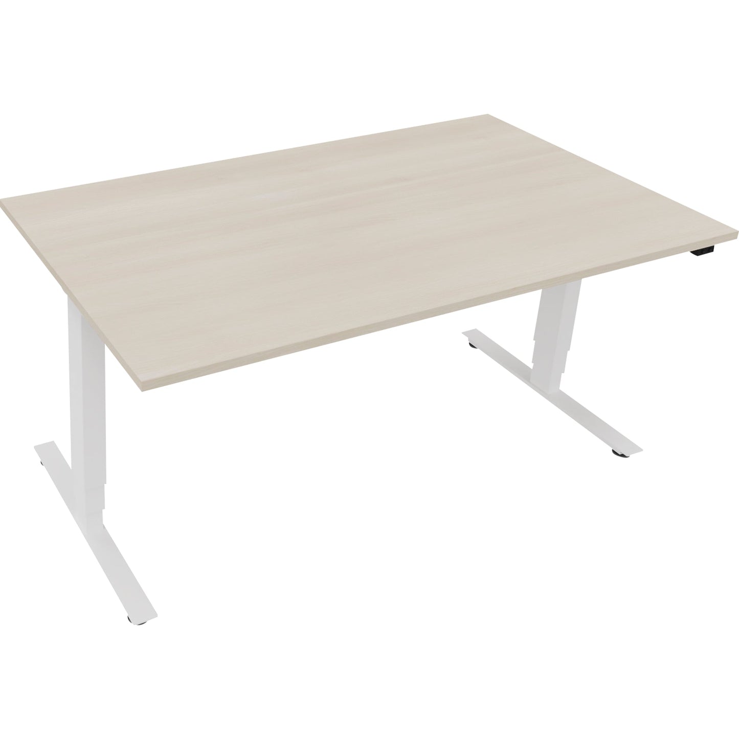 Schreibtisch Maße: 1.600 x 625-1.285 x 900 mm (B x H x T) Holz akazie hell