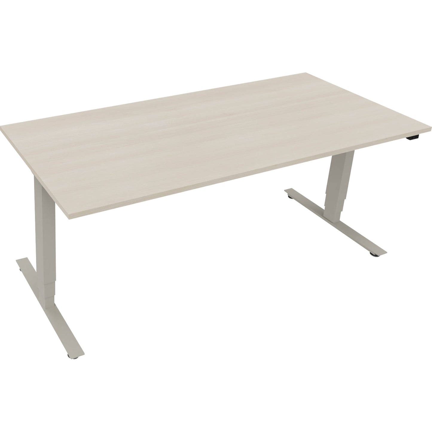 Schreibtisch Maße: 1.800 x 625-1.285 x 800 mm (B x H x T) Holz akazie hell