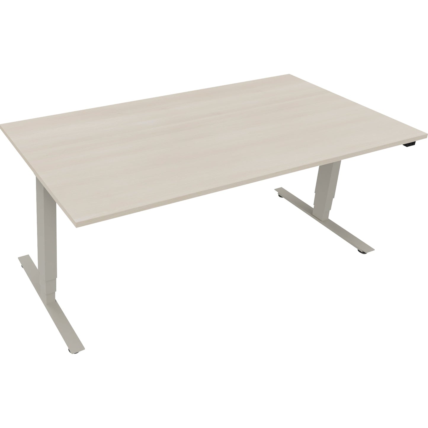 Schreibtisch Maße: 1.800 x 625-1.285 x 900 mm (B x H x T) Holz akazie hell