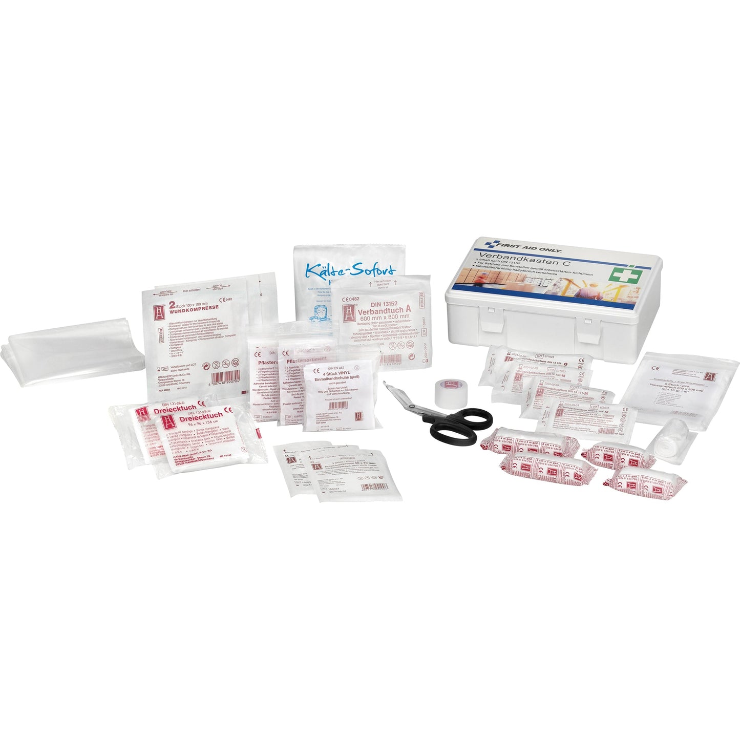 FIRST AID ONLY Erste Hilfe Koffer C DIN 13157 weiß