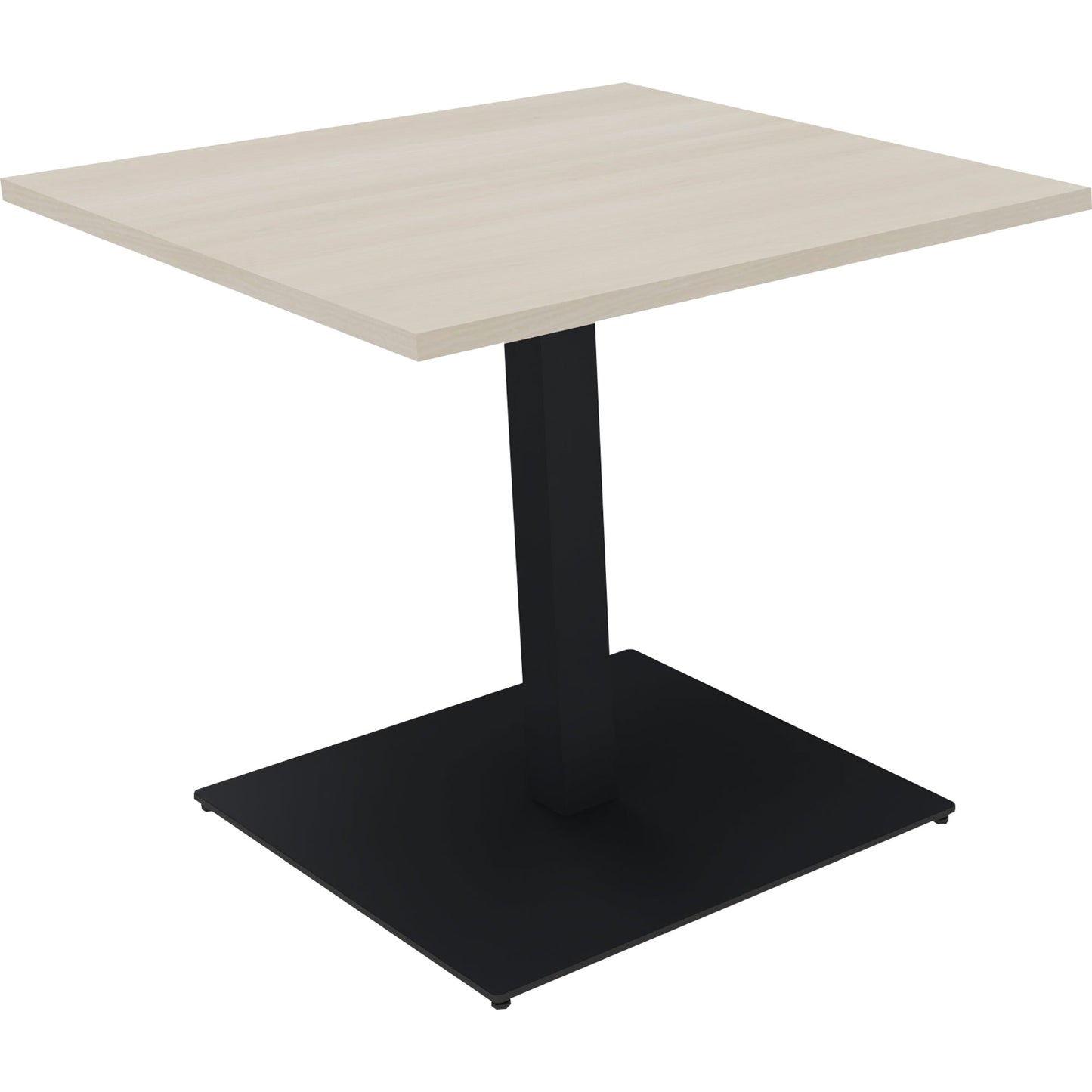 Konferenztisch communication 800 x 720 x 800 mm (B x H x T) Holz Farbe der Tischplatte: akazie hell