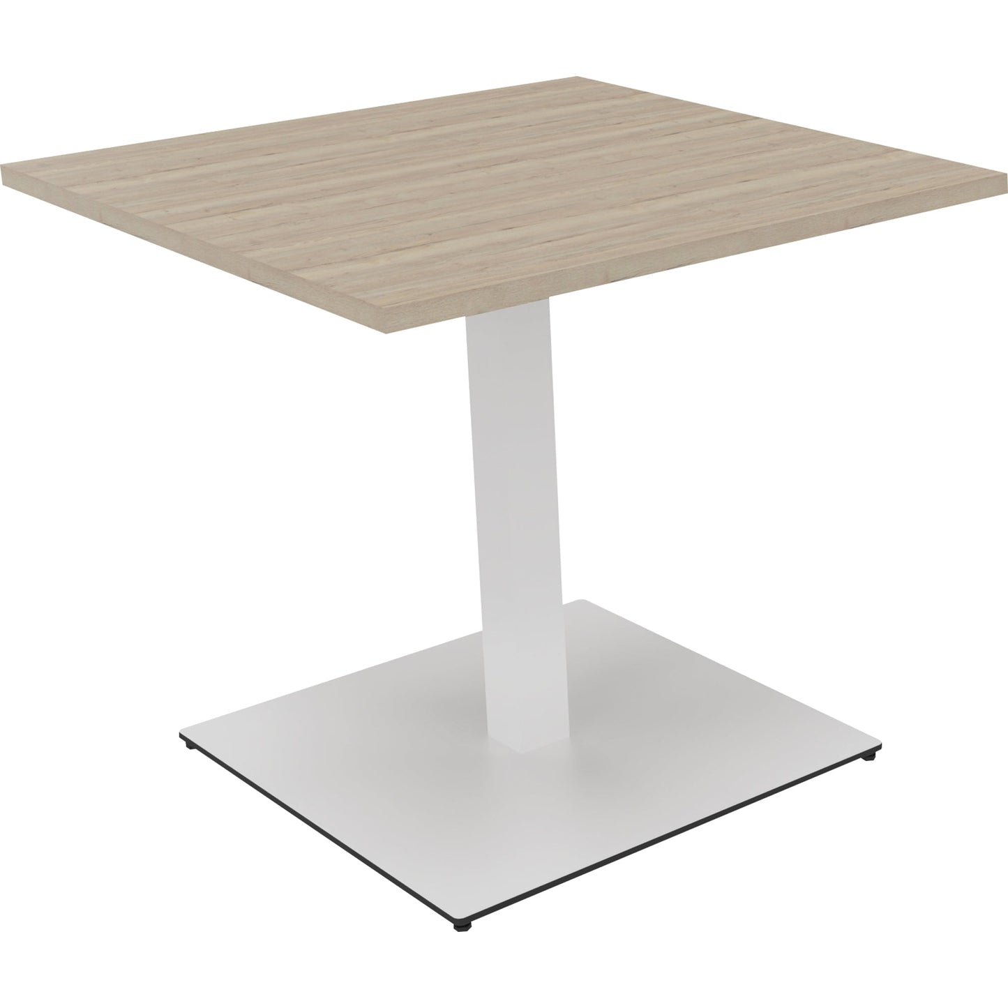 Konferenztisch communication 800 x 720 x 800 mm (B x H x T) Holz Farbe der Tischplatte: eiche natur