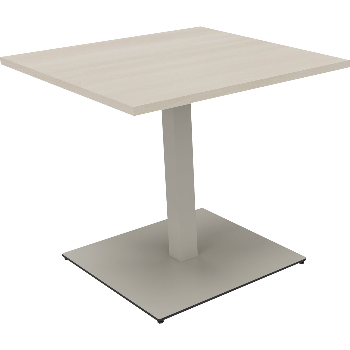 Konferenztisch communication 800 x 720 x 800 mm (B x H x T) Holz Farbe der Tischplatte: akazie hell