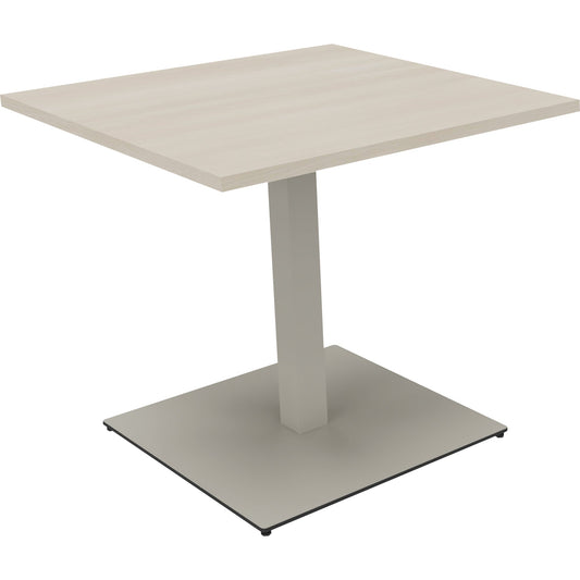 Konferenztisch communication 800 x 720 x 800 mm (B x H x T) Holz Farbe der Tischplatte: akazie hell