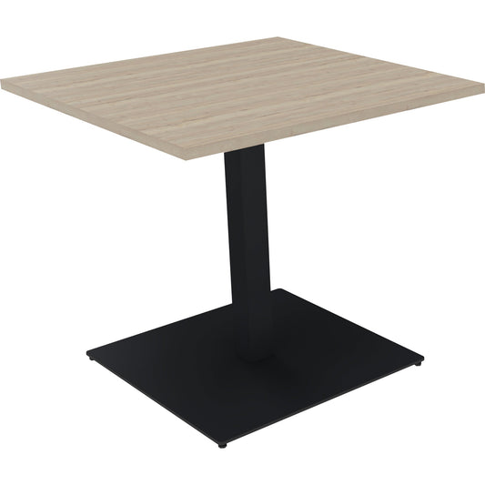 Konferenztisch communication 800 x 720 x 800 mm (B x H x T) Holz Farbe der Tischplatte: eiche natur