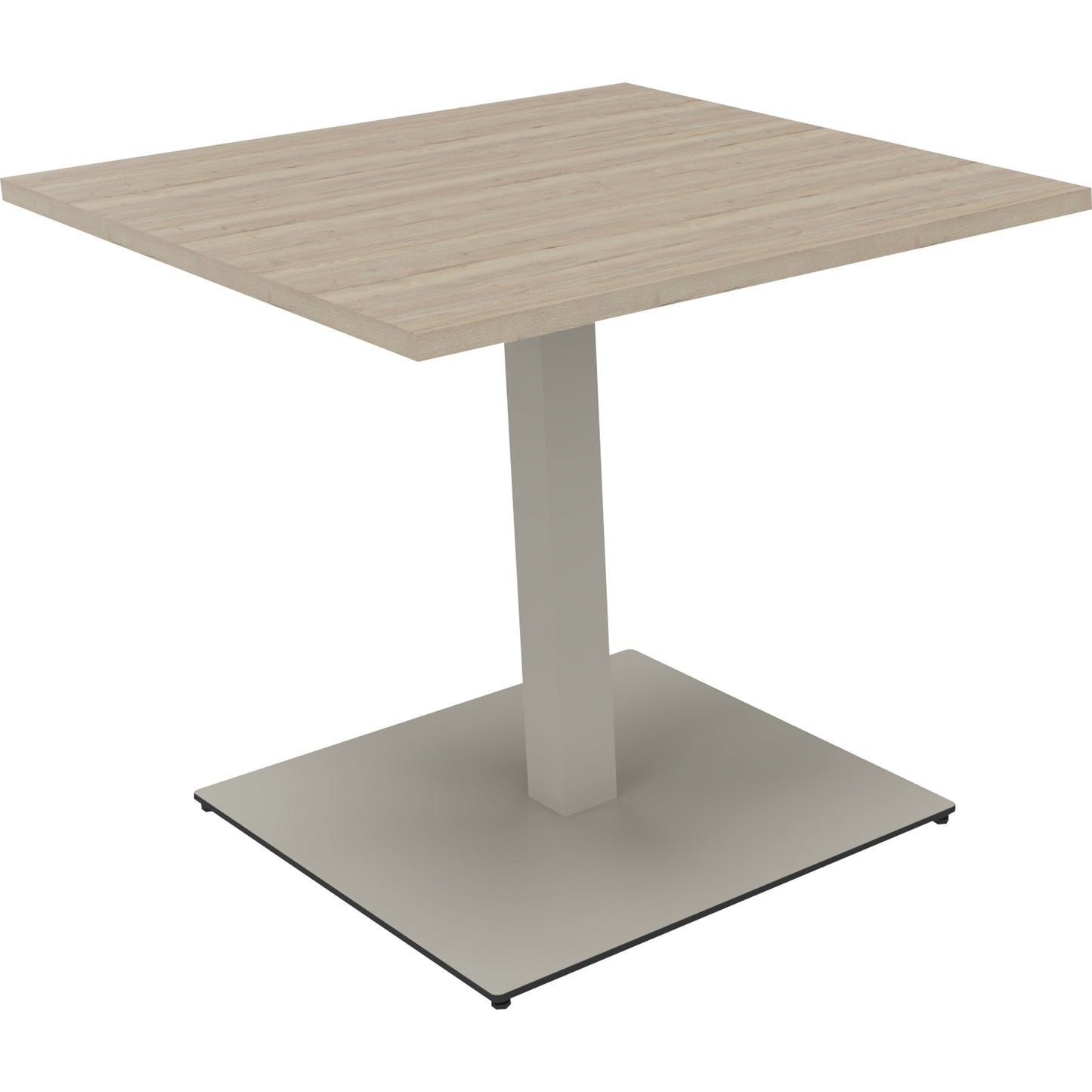 Konferenztisch communication 800 x 720 x 800 mm (B x H x T) Holz Farbe der Tischplatte: eiche natur