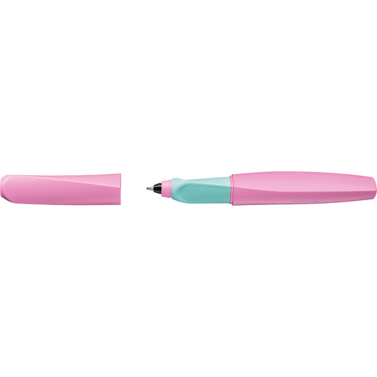 Pelikan Tintenroller Twist M blau Rundspitze nicht dokumentenecht inkl. 2 Patronen KM/5
