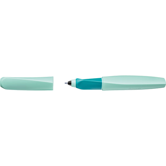 Pelikan Tintenroller Twist M blau Rundspitze nicht dokumentenecht inkl. 2 Patronen KM/5