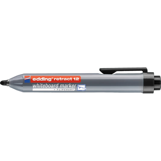 edding Whiteboardmarker retract 12 1,5-3mm schwarz