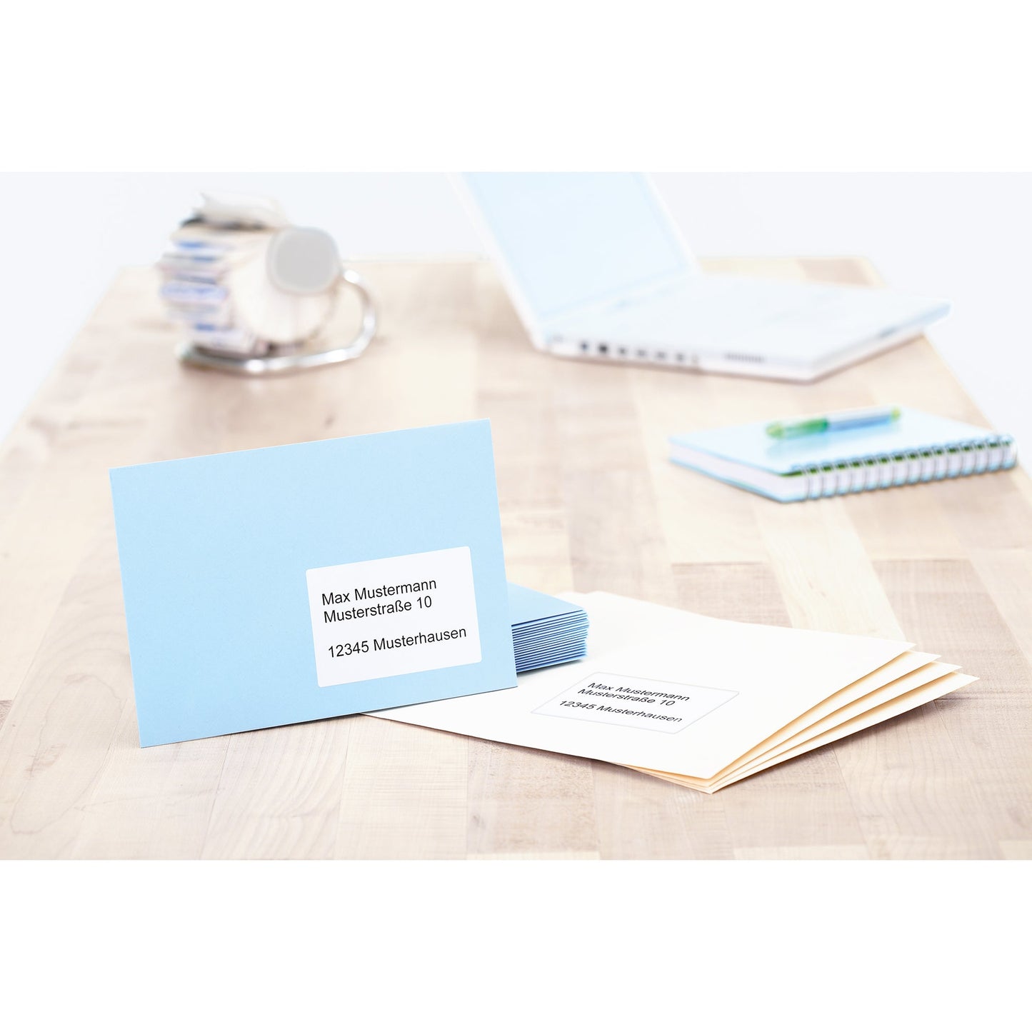 HERMA Universaletikett PREMIUM 25,4 x 10 mm (B x H) nicht wieder ablösbar Papier weiß 4.725 Etik./Pack.