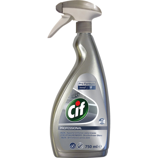 CIF Edelstahlreiniger Professional 7 Sprühflasche Kunststoff 0,75l