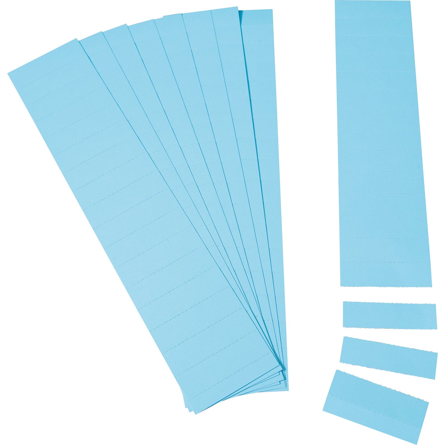 Ultradex Einsteckkarte C-Profil 7 x 1,7 cm (B x H) 190g/m² blau 170 St./Pack.