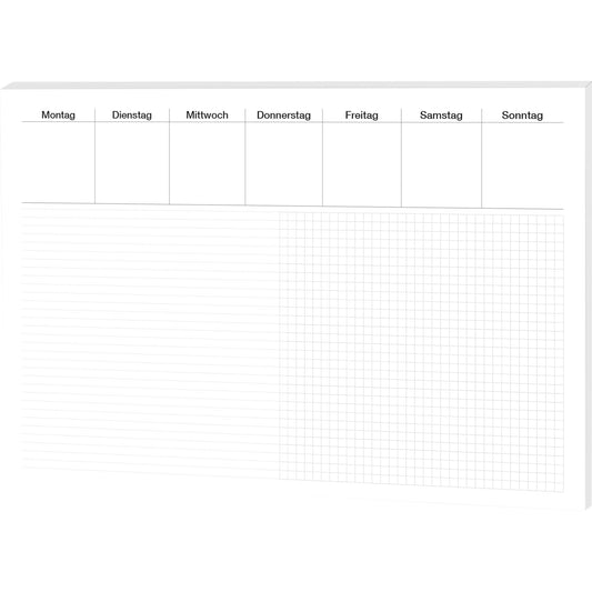 RNK Verlag Schreibunterlage Office 60 x 42 cm (B x H) ohne Kalender Papier weiß 30 Bl.