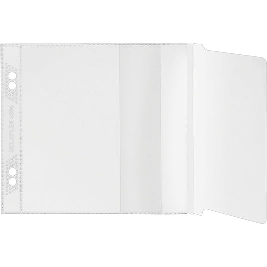 Veloflex CD/DVD Hülle 12,8 x 20,3 cm (B x H) Polypropylen transparent