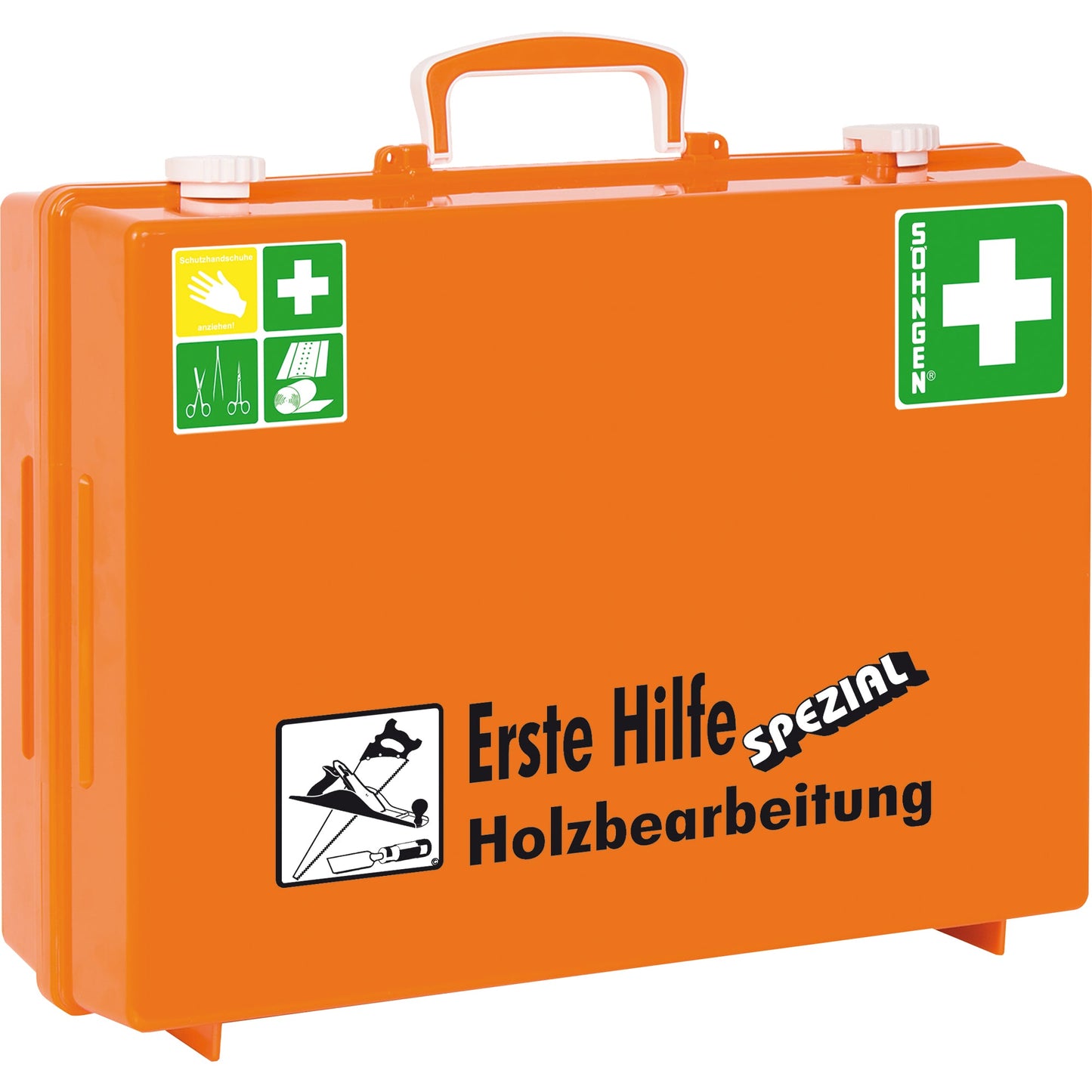 SÖHNGEN® Erste Hilfe Koffer SPEZIAL MT-CD ca. 40 x 30 x 15 cm (B x H x T) DIN 13157 orange